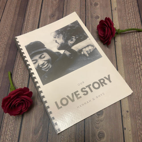 16 page love story book
