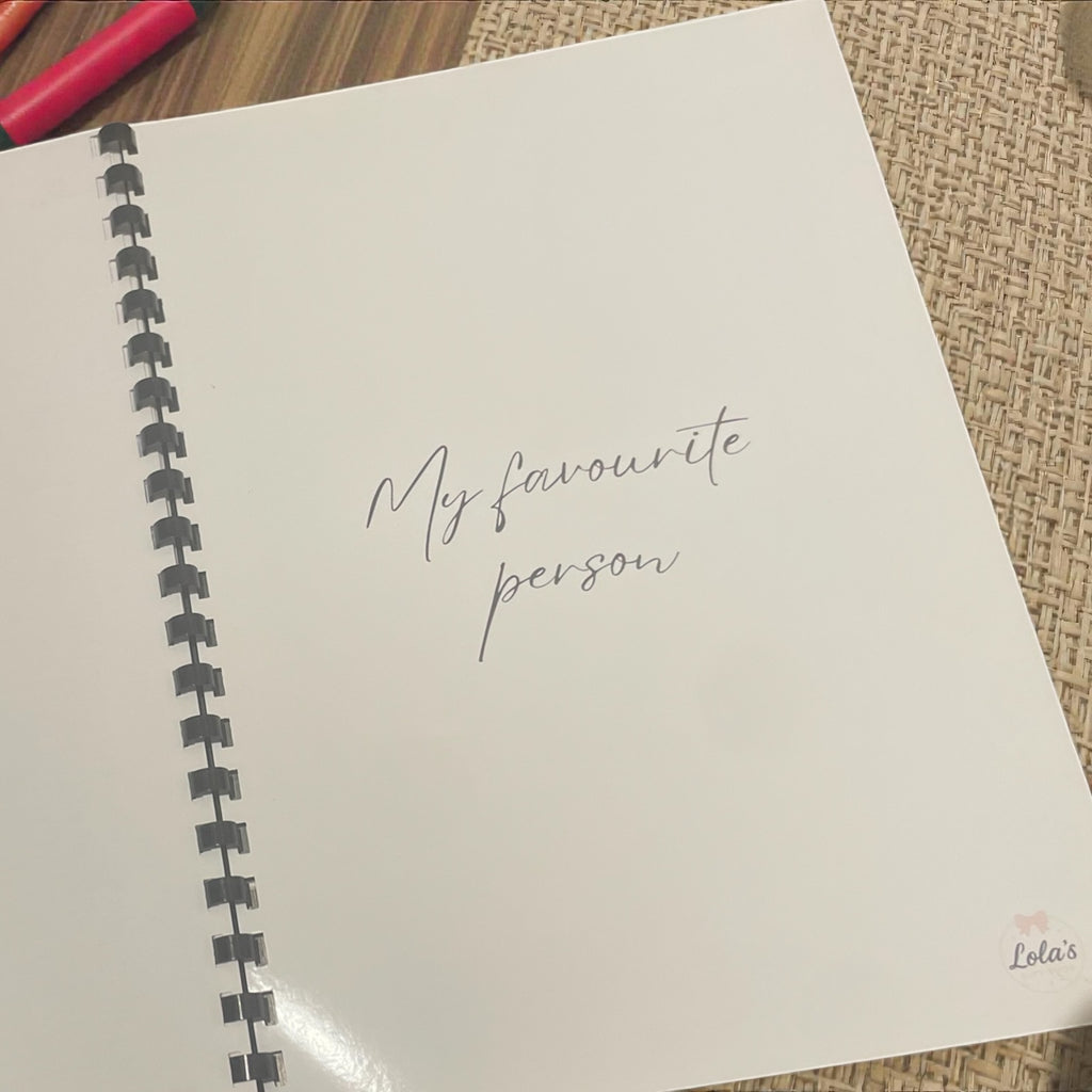 16 page love story book