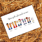 A4 friend in me welly print