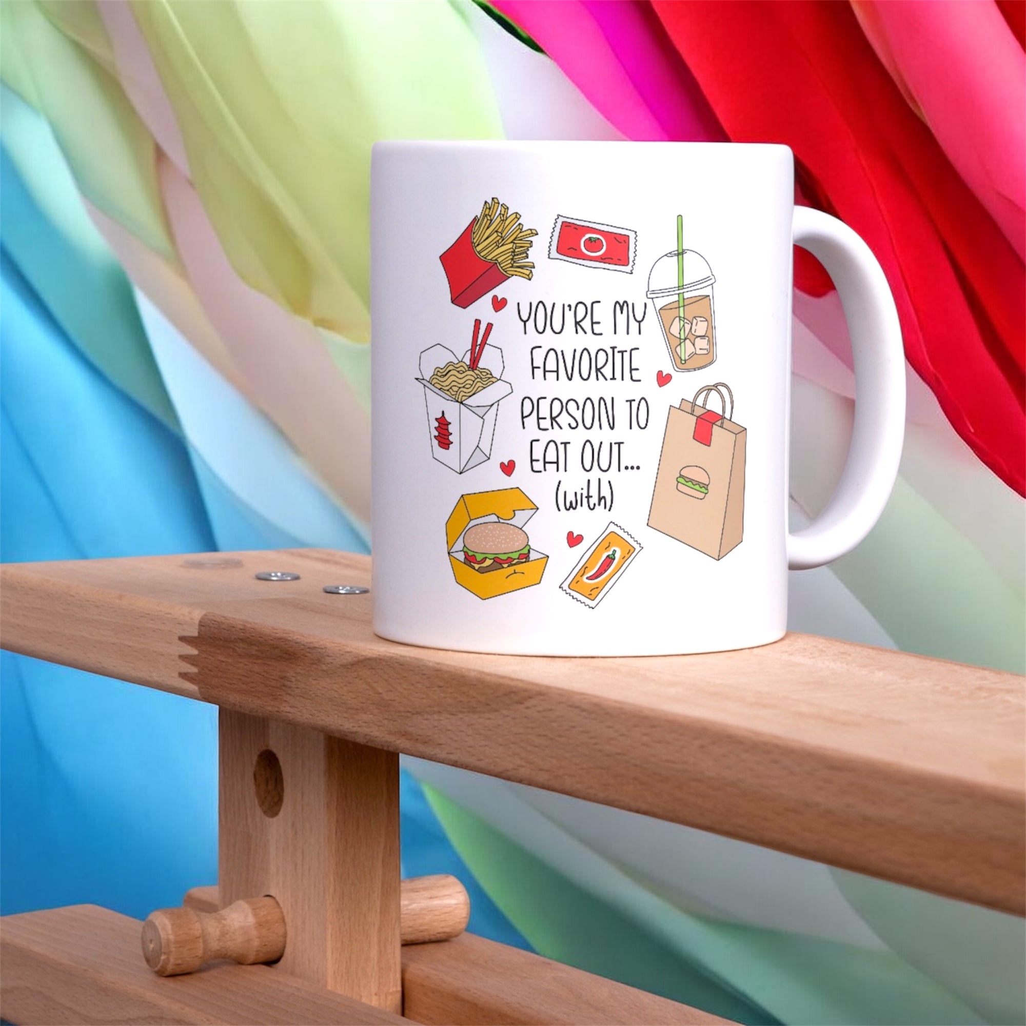 Eat out 11oz mug