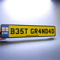 novelty number plate