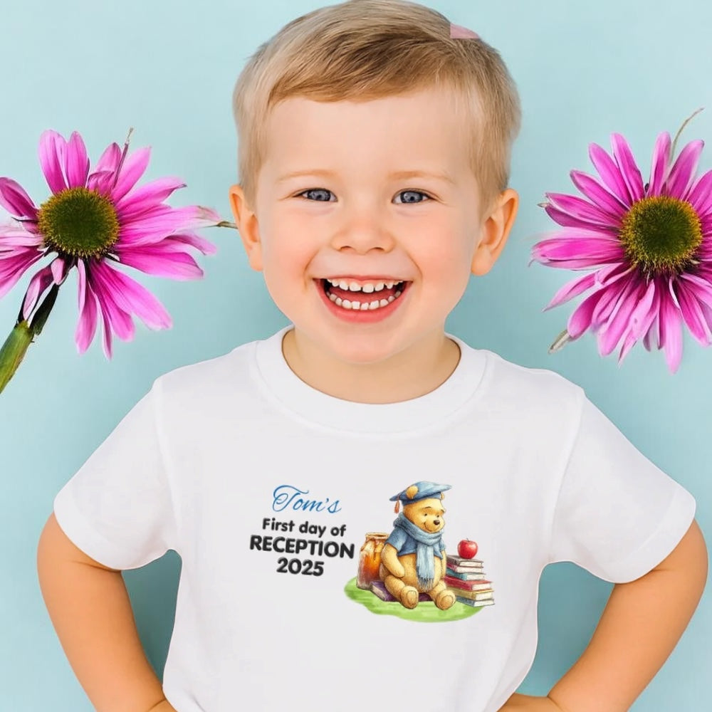 First day of nursery bear T-shirts