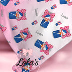Made to order printed RB personalised blanket - 2 styles