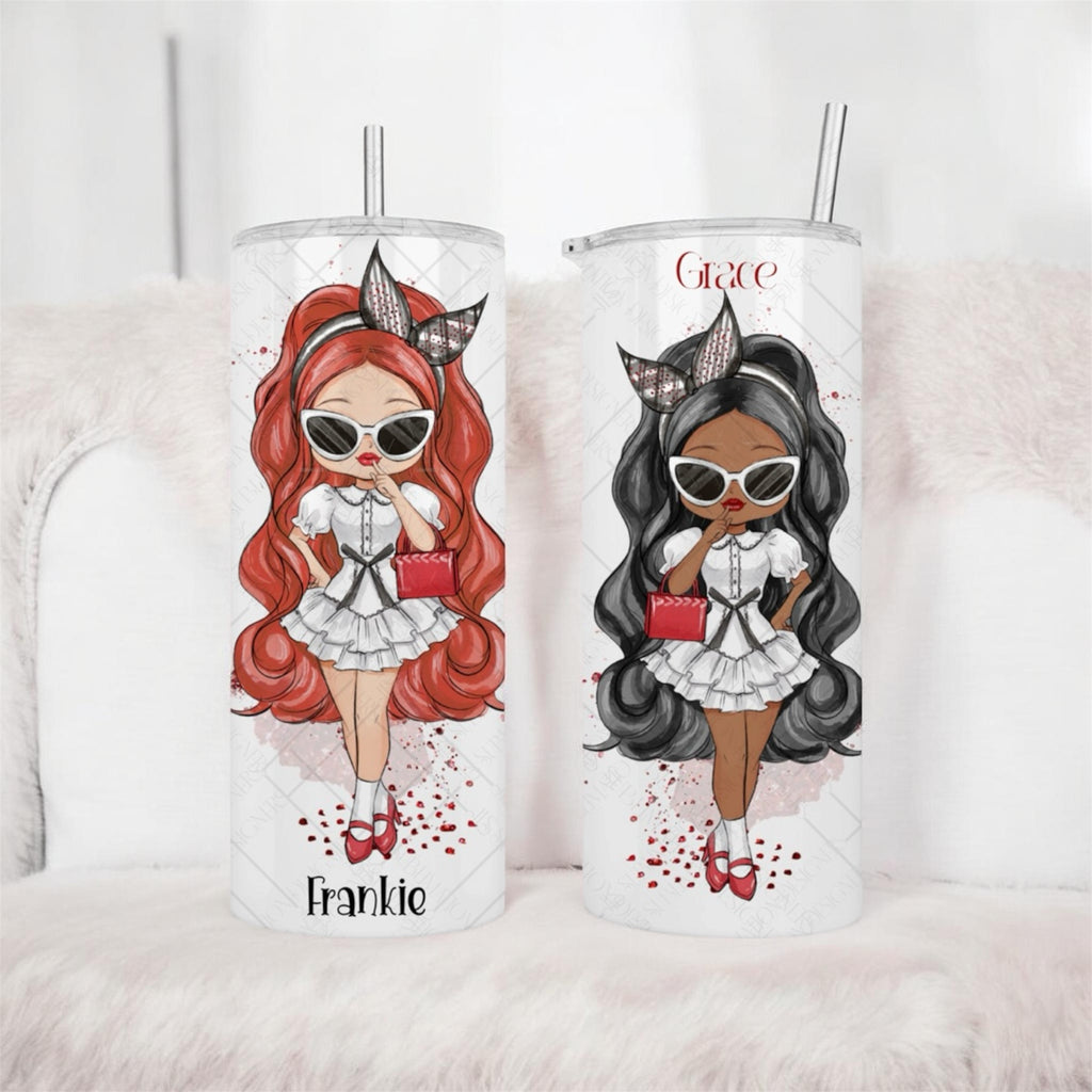 Little miss fashion 20oz tumbler