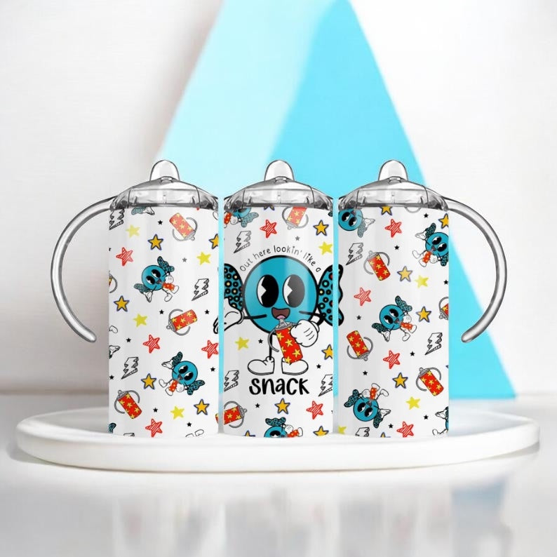 Blue looking like snack 12oz tumbler