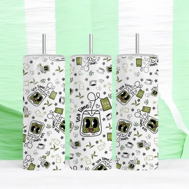 Tea time 20oz tumbler