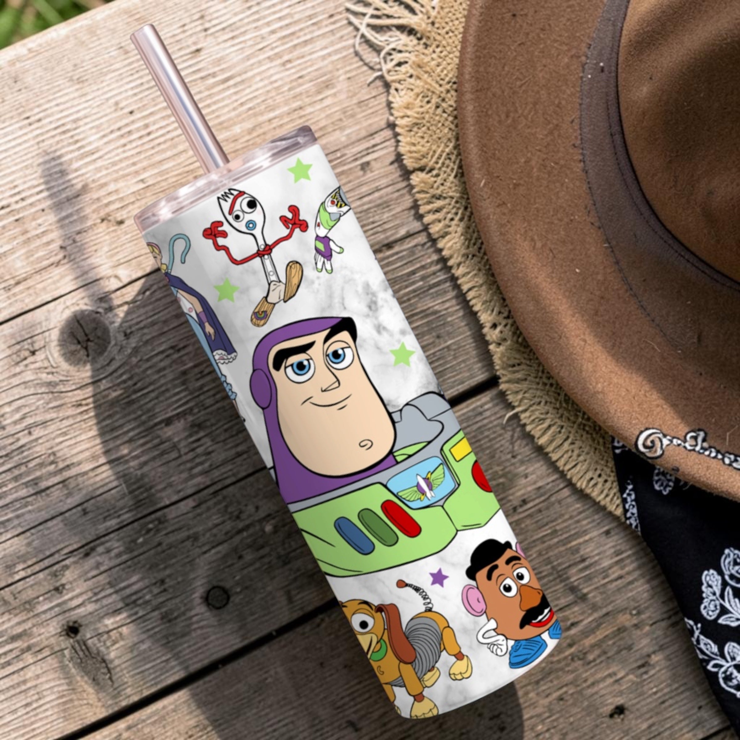 Spaceman and friends 20oz tumbler