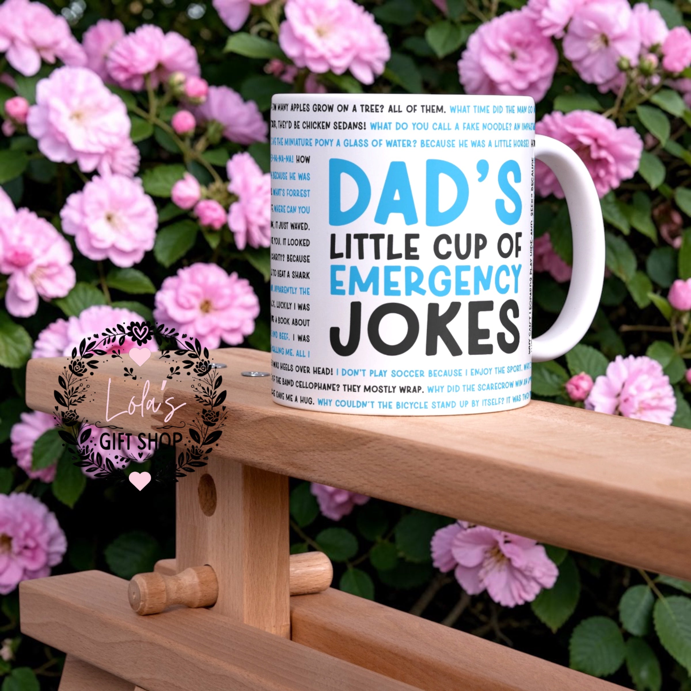 Dads emergancy joke mug 11oz