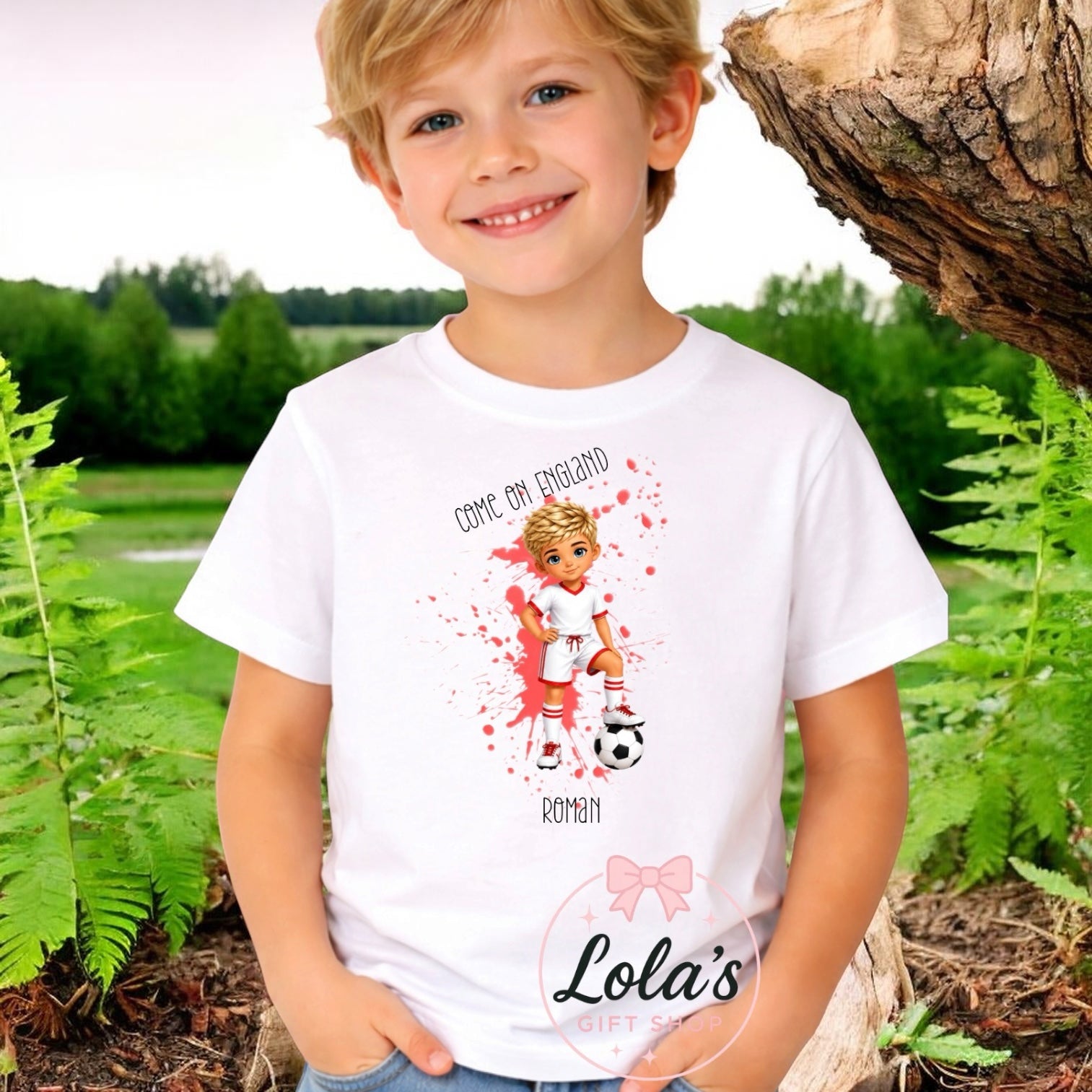 Boys come on England Tshirt