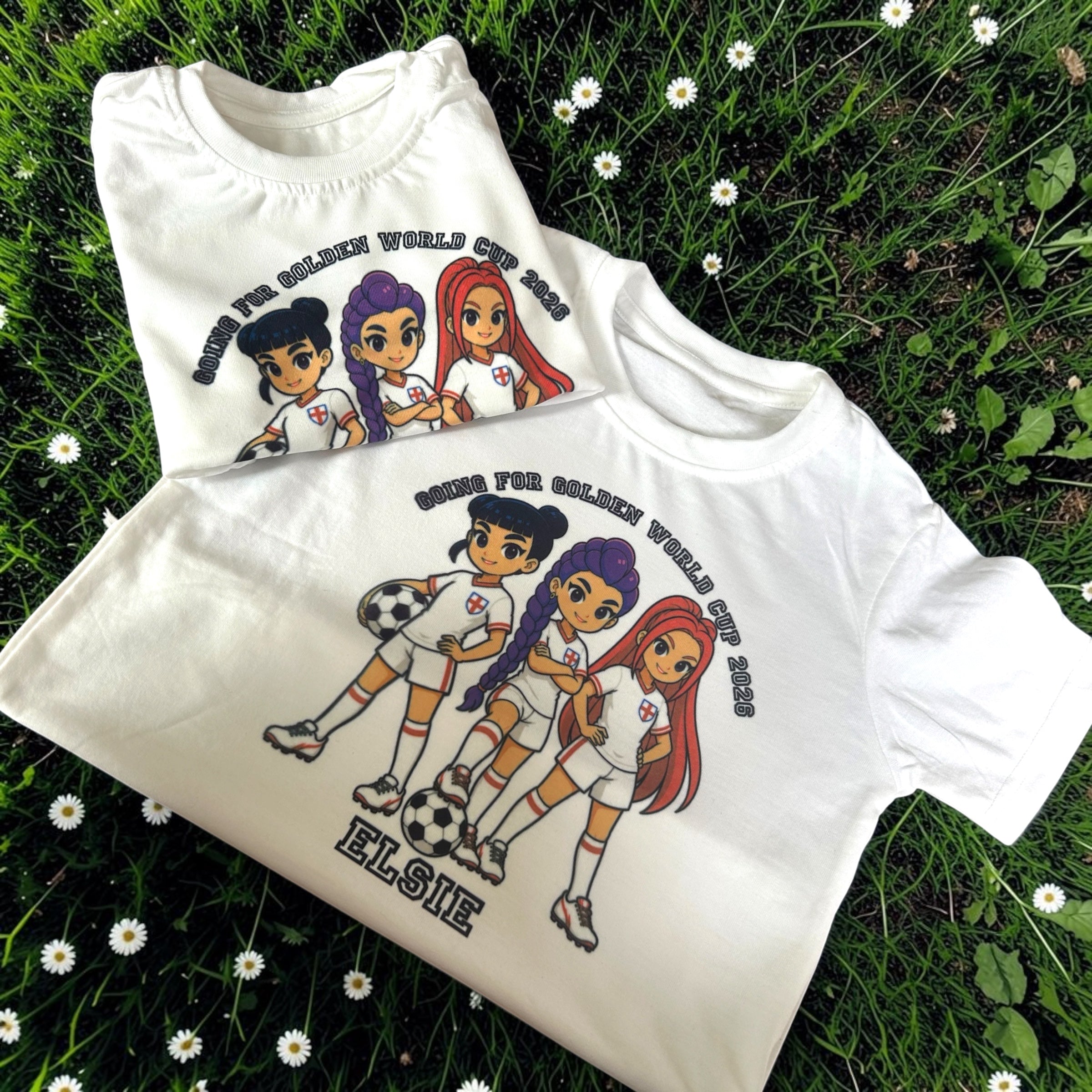 Going for golden World Cup T-shirts