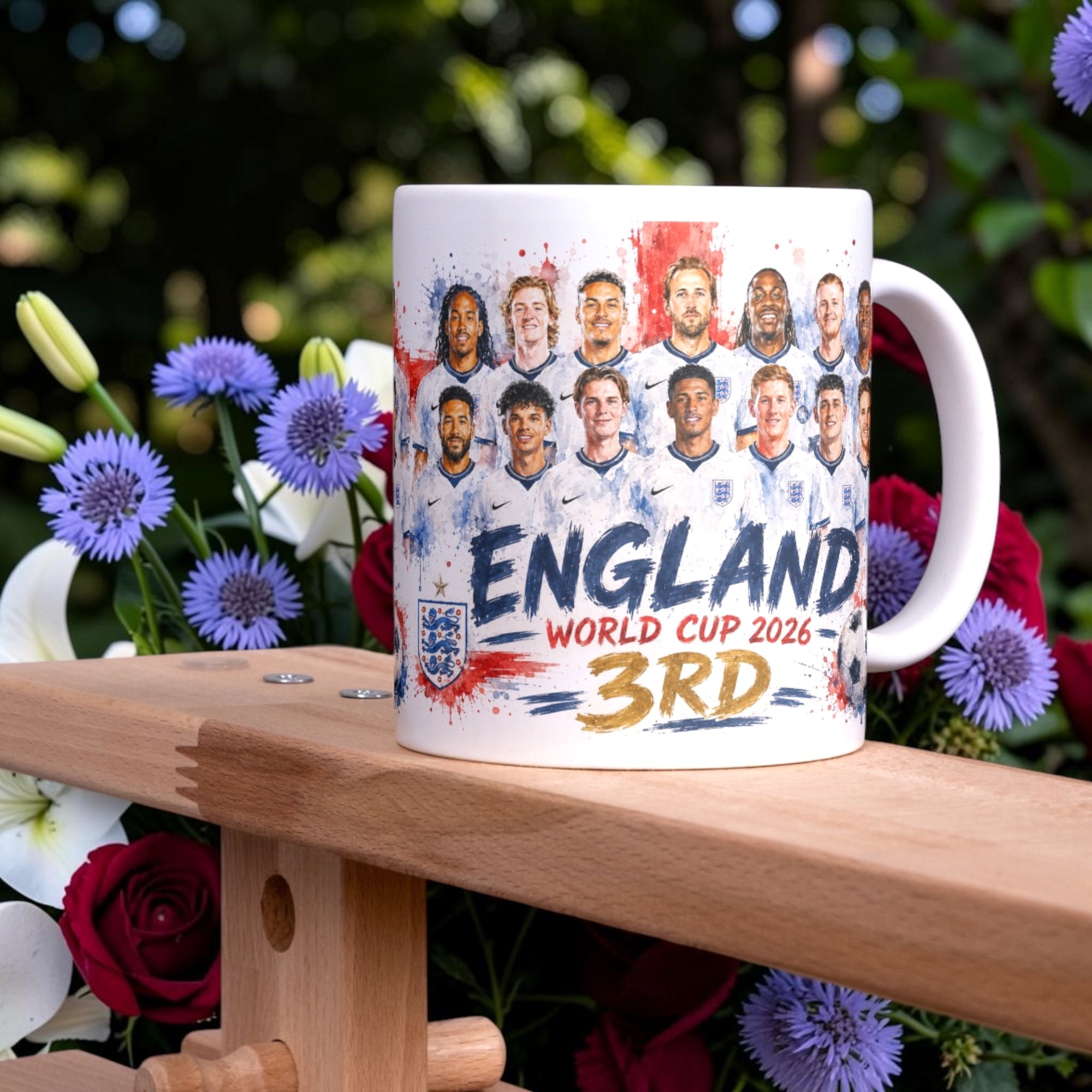 England 3rd place World Cup mug