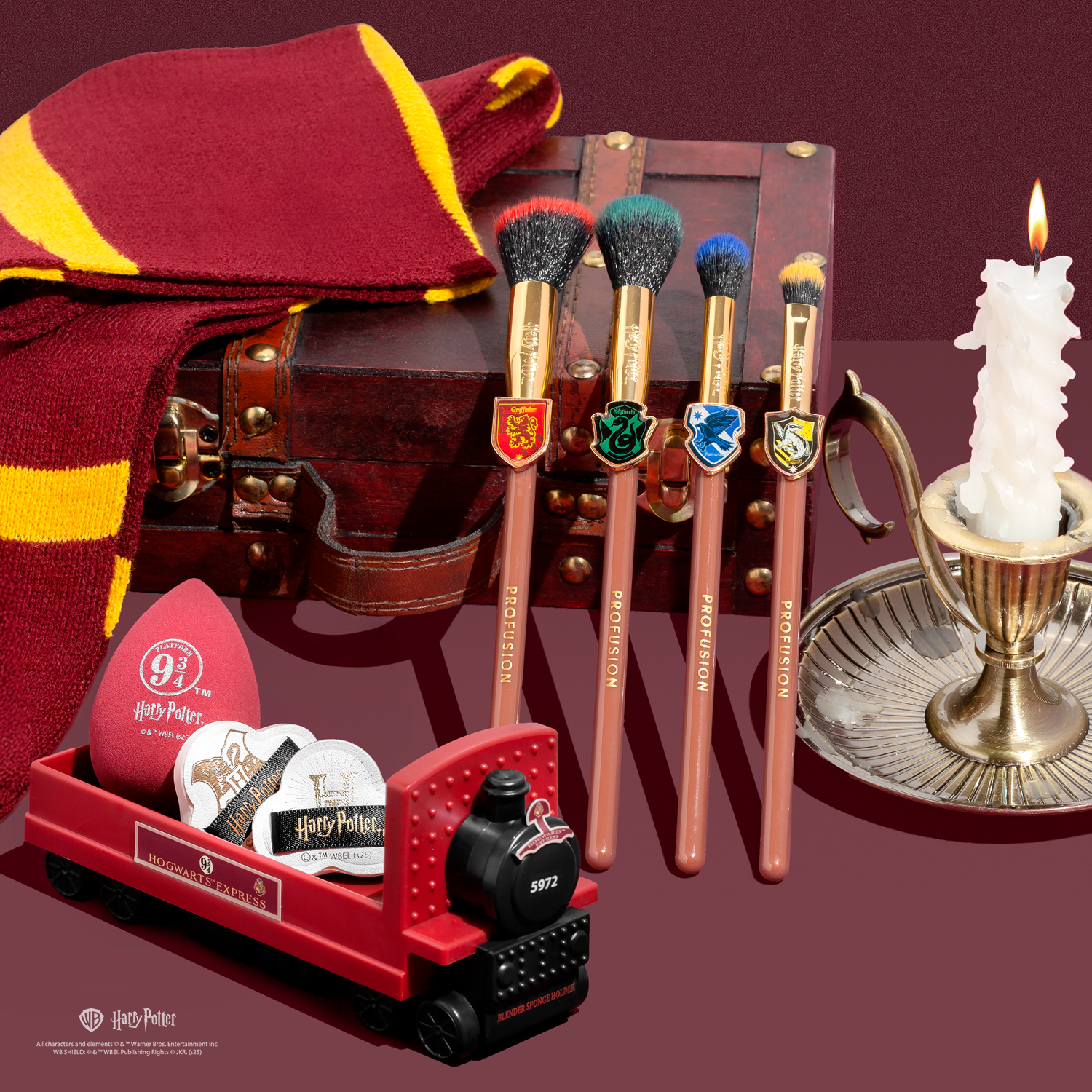 Harry Potter | House Champions Face & Brush Set