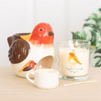 Robin Shaped Oil Burner and Wax Warmer