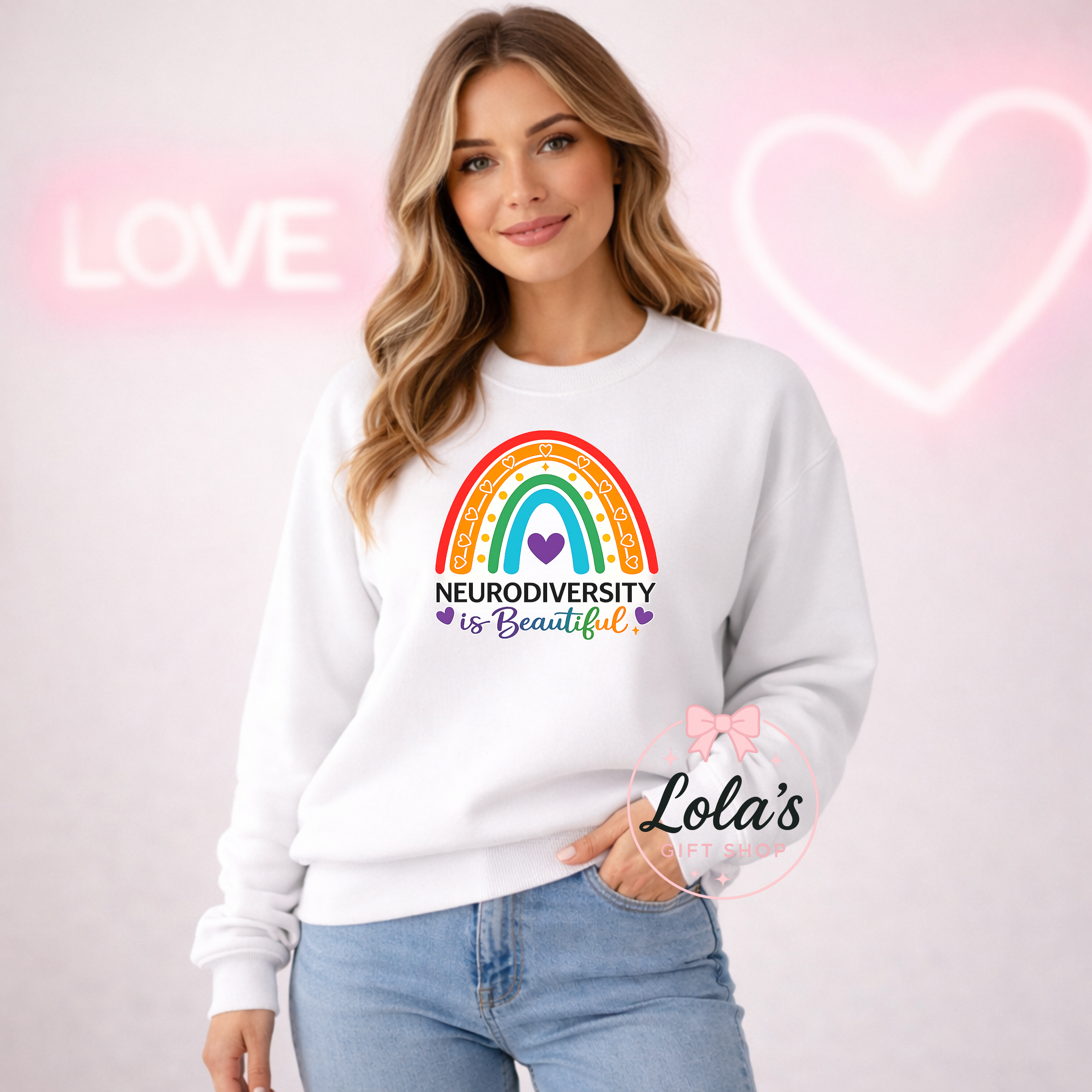 Neurodiversity is beautiful sweatshirt