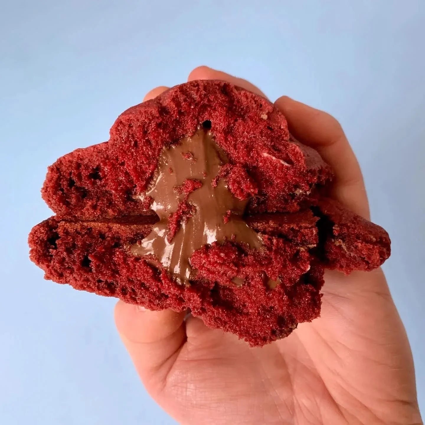 Red Velvet & Nutella Cookie