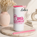 16oz tumbler she’s everything - hot pink lid