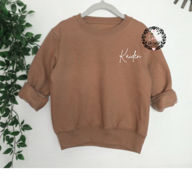Personalised sweatshirts autumn colours - Lola’s gift shop <3Personalised sweatshirts autumn coloursLola’s gift shop <3