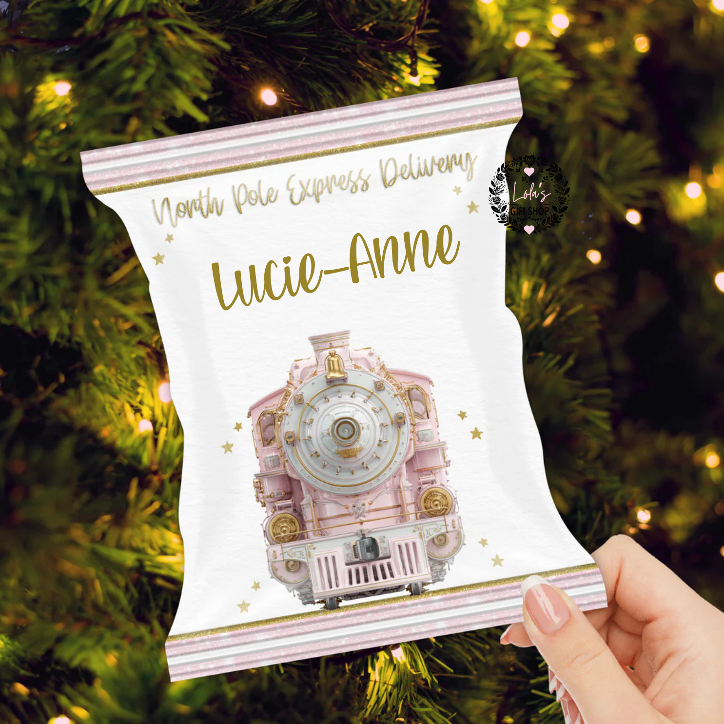 Express style filled treats packet