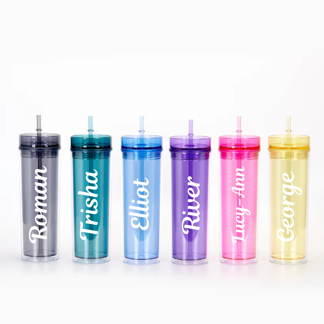 16oz acrylic coloured tumblers