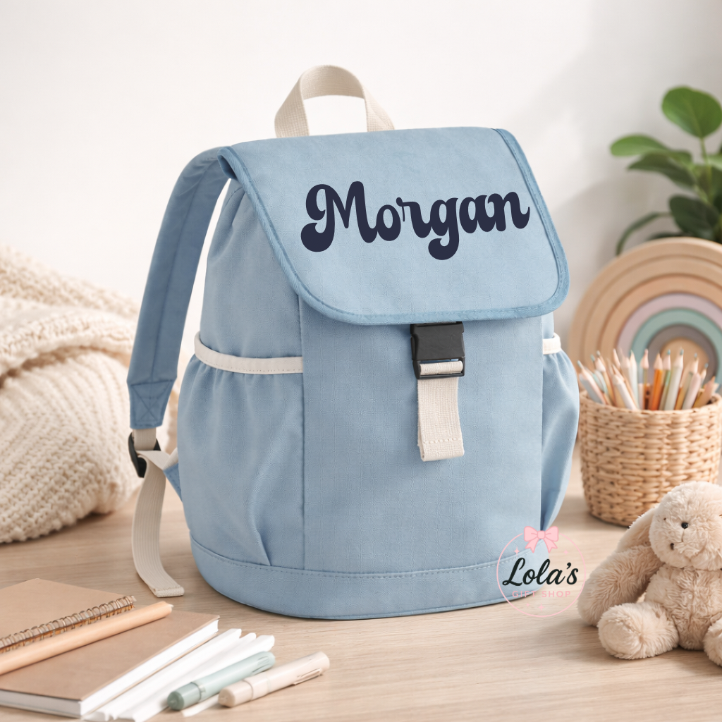 Personalised kids adventure backpacks