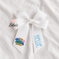 Seaside squad 4” hair bow
