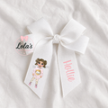 Dumpling girls 4” hair bow