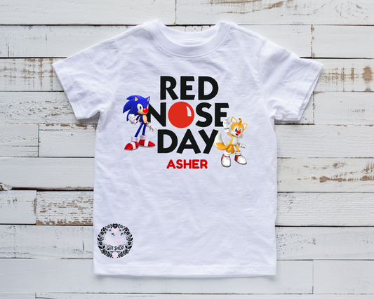 Red nose hedgehog Tshirt