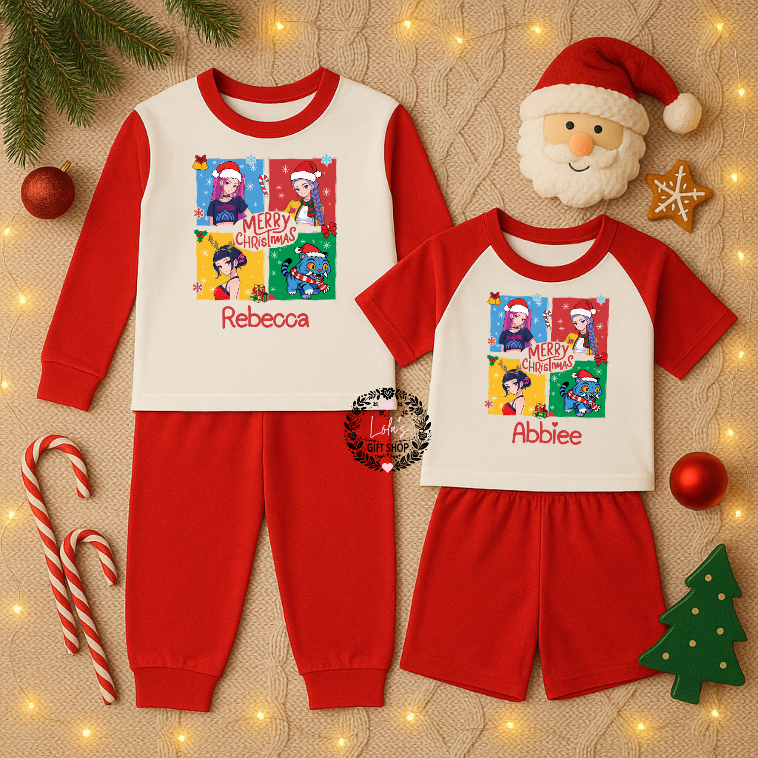 PopK Christmas pyjamas
