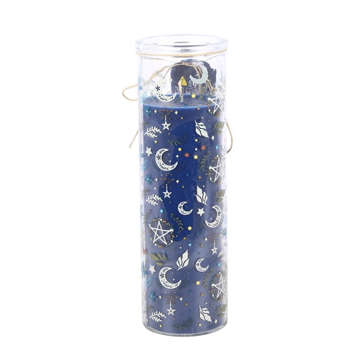Solstice Spell Print Blackberry & Pine Tube Candle