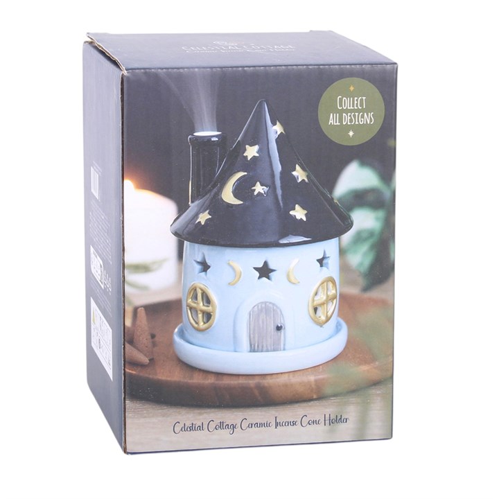 Celestial Cottage Incense Cone Holder