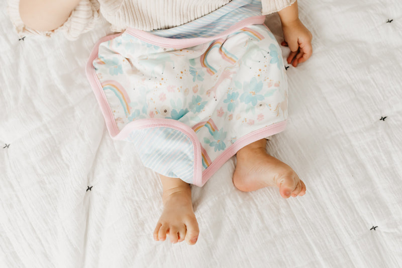 Copper Pearl Lovey 3 Layer Comfort Blanket Whimsy 2Pk