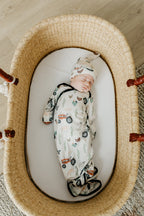 Copper Pearl Newborn Gown Jo