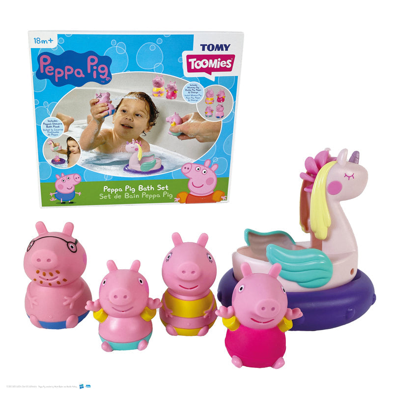Tomy Toomies Peppa Pig Bath Set
