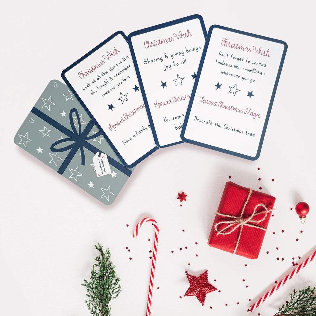 Personalised family advent calendar with family photos
