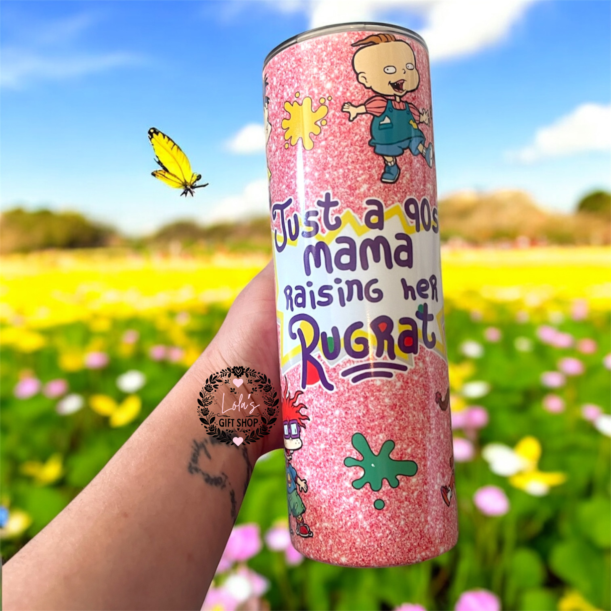 Just a mum rugrat tumbler 20oz