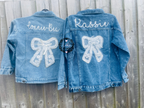Personalised bow style jacket