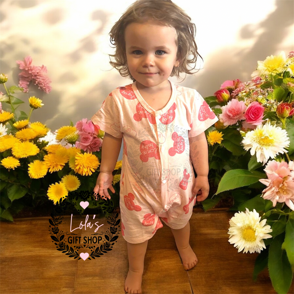 Cute baby mouse rompers