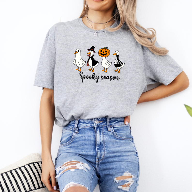 spooky goose Halloween Tshirt