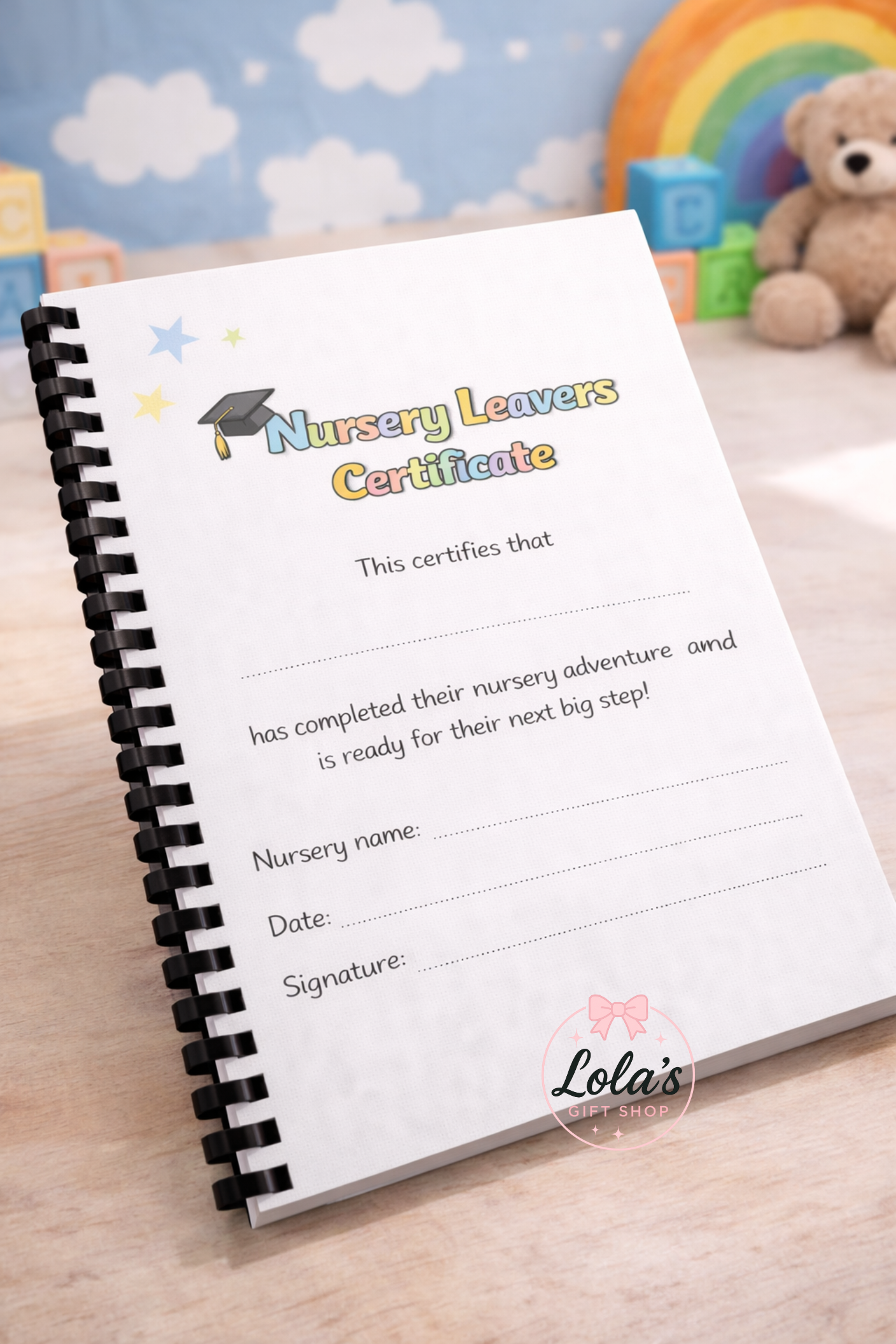 My Nursery Memories – Nursery Leavers Keepsake Book