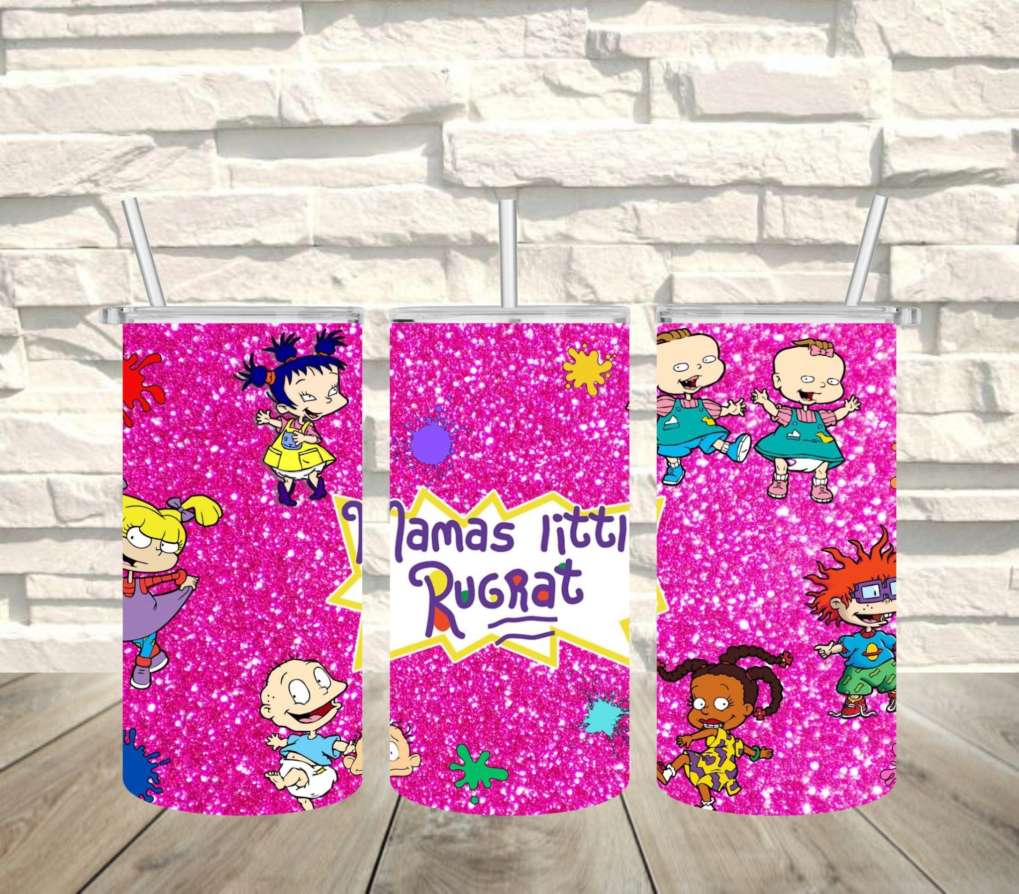 Mamas little rugrat 12oz tumbler/sippy - Lola’s gift shop <3Mamas little rugrat 12oz tumbler/sippyLola’s gift shop <3