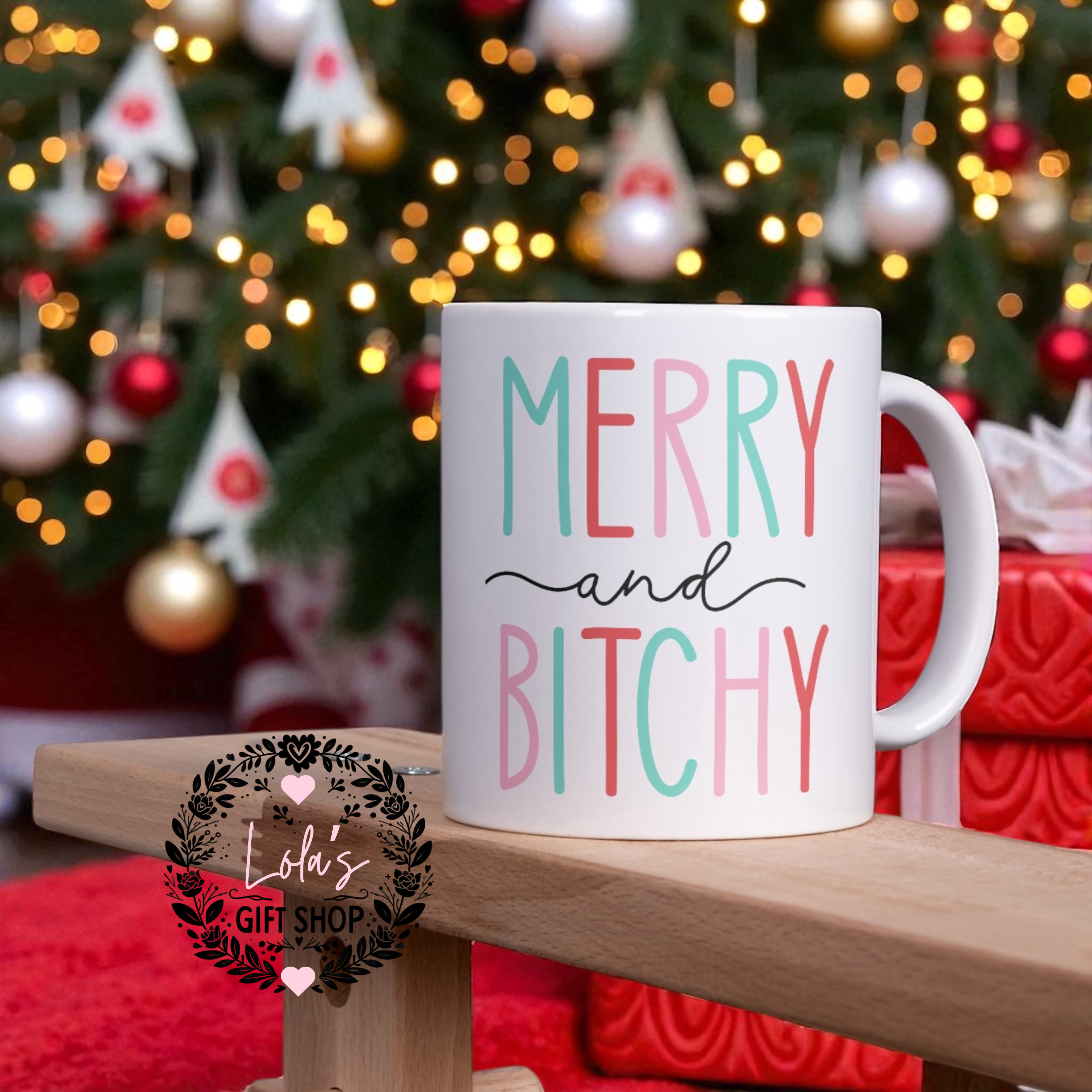 Merry & bitchy 11oz mug