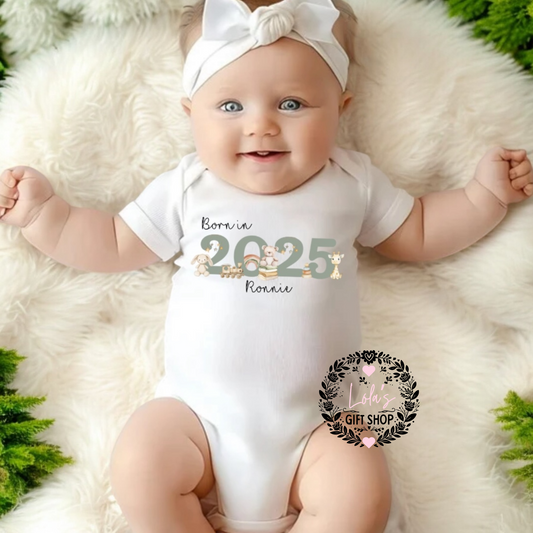 Born in 2025 baby vest