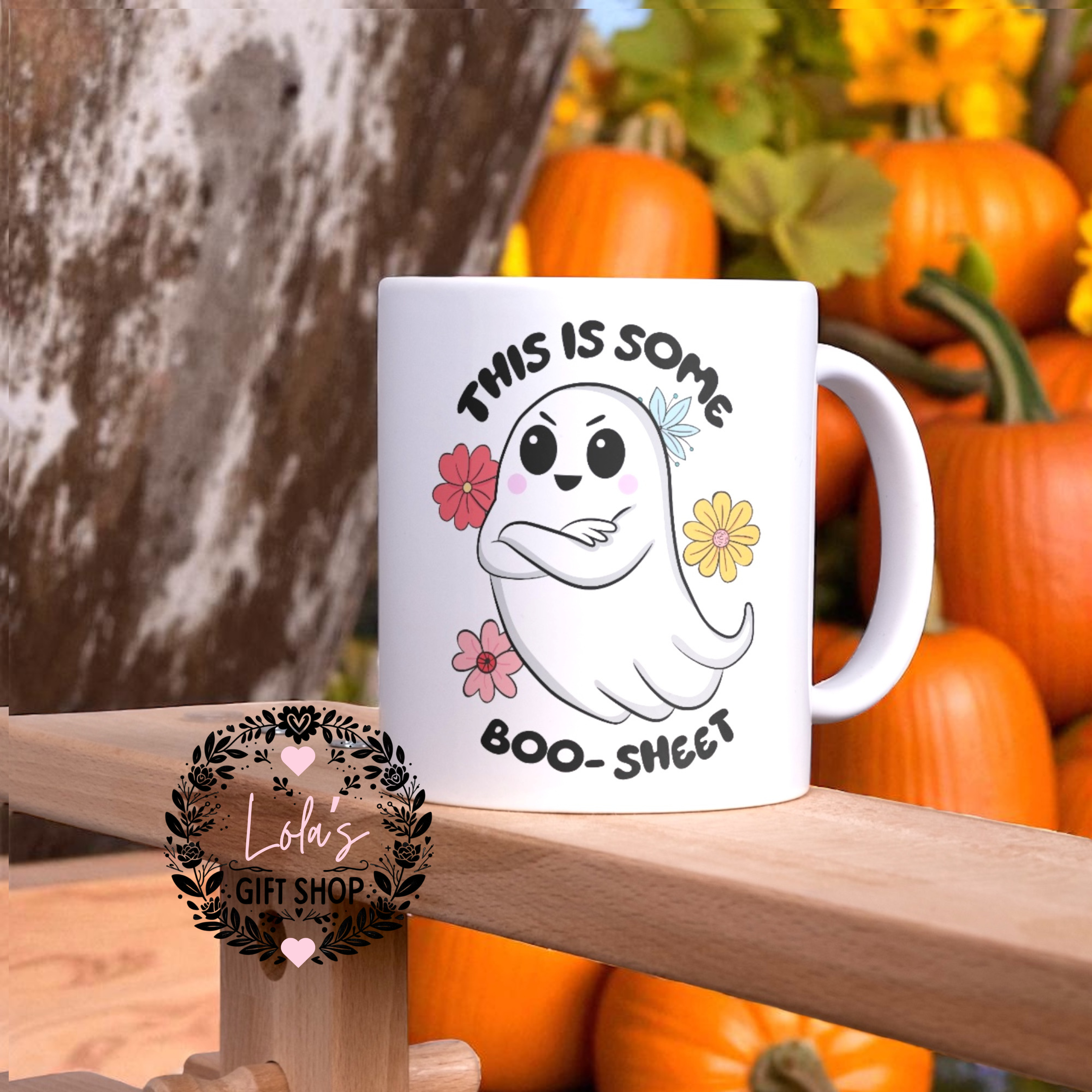 Boo sheet 11oz mug