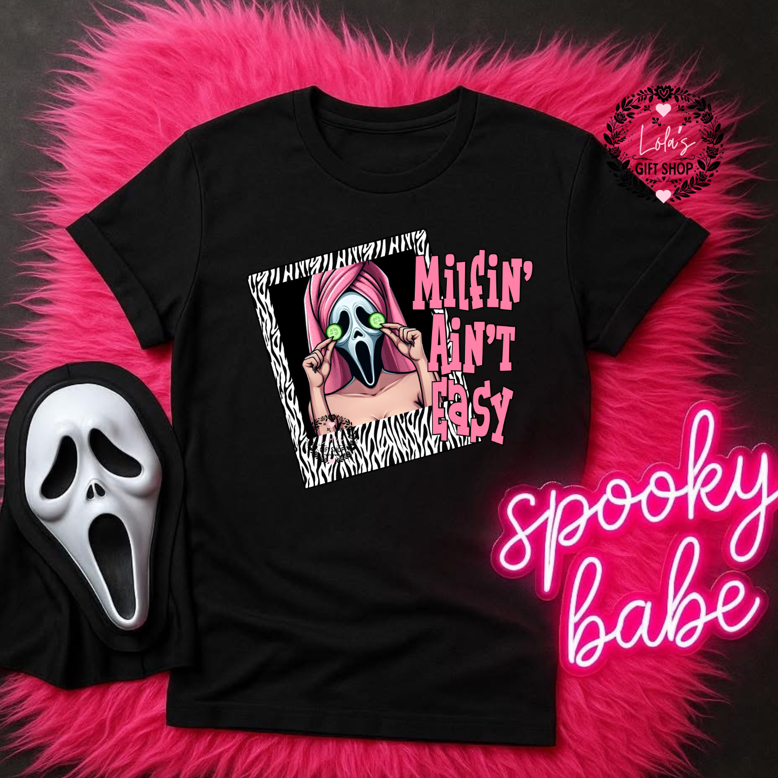 Milfing ain’t easy Halloween Tshirt