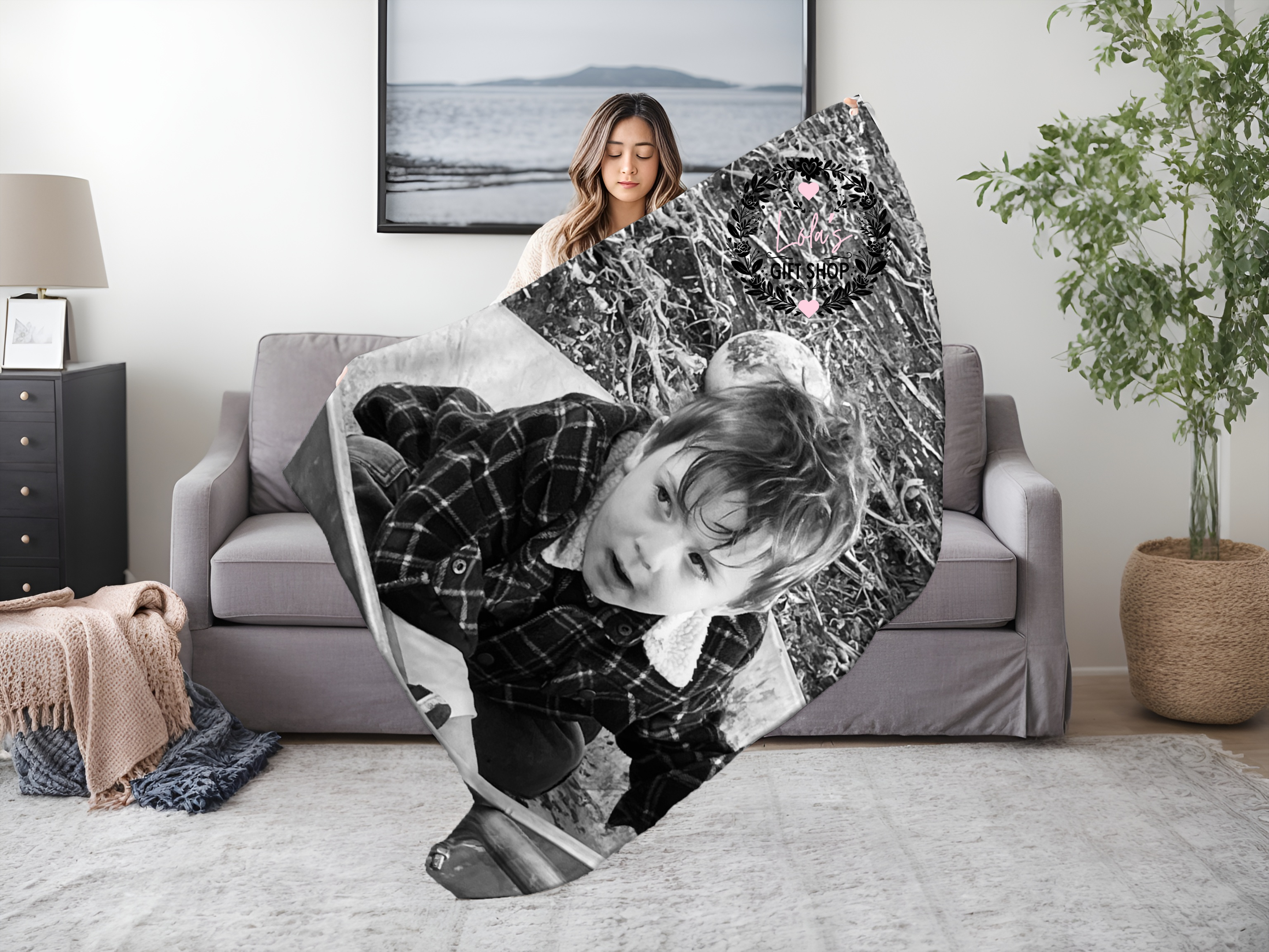 Photo upload blanket