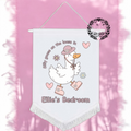 Silly goose bedroom Fabric wall pendent