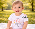 Isn’t she onederful baby vest