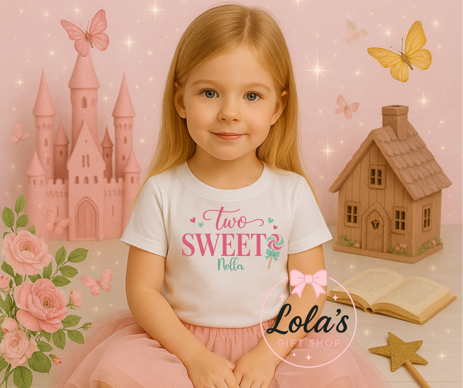 Two Sweet personalised tshirt