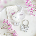 Butterflies Appear Keyring