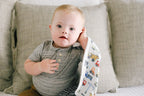 Copper Pearl Lovey 3 Layer Comfort Blanket Diesel 2Pk